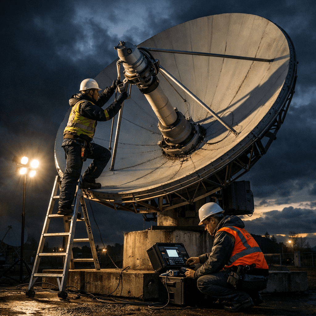 Advanced Satellite Uplink with CAS Integration