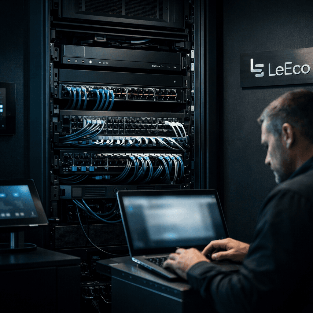 Multi-Location Wi-Fi & Office Automation for LeEco (India)